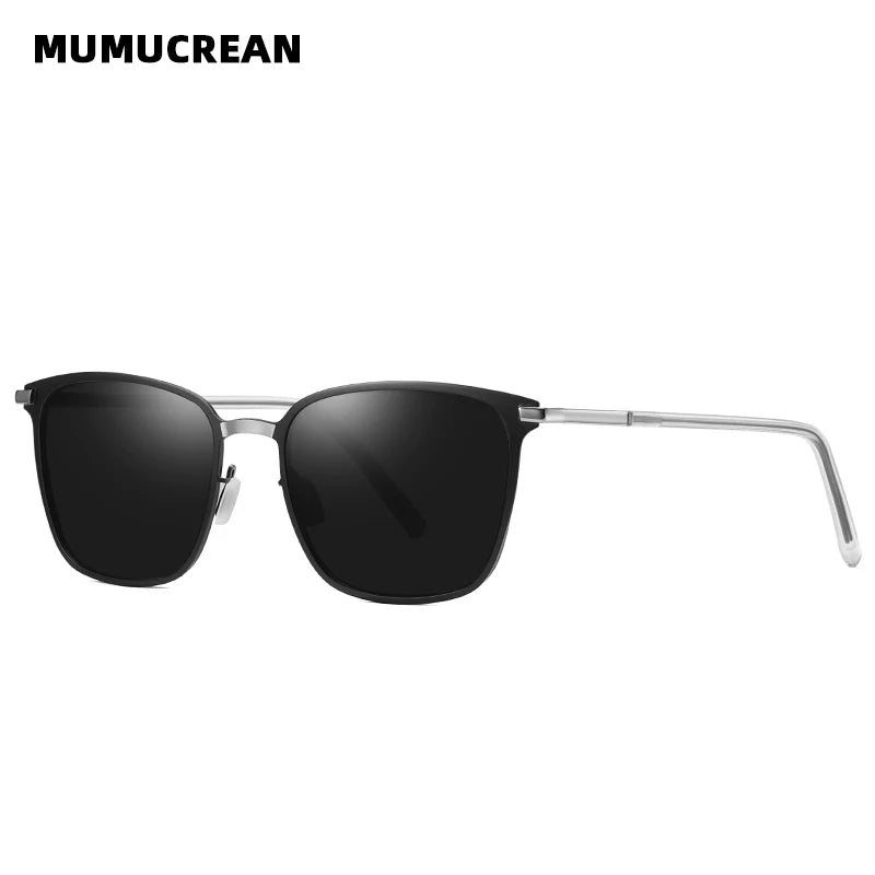 Men's Square Polarized Night Vision Sunglasses