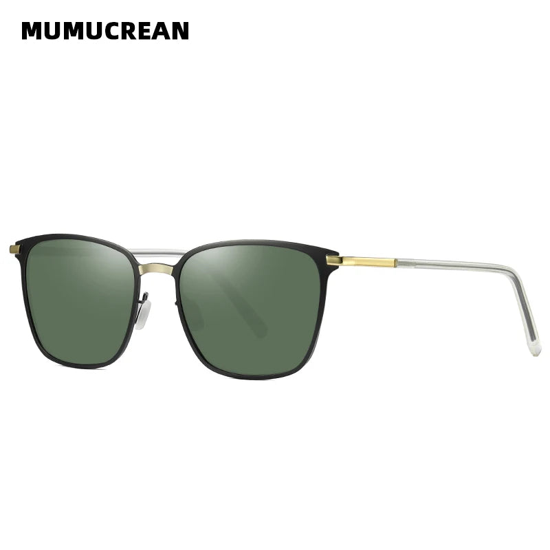 Men's Square Polarized Night Vision Sunglasses