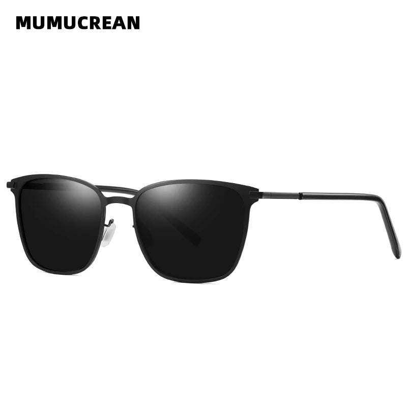 Men's Square Polarized Night Vision Sunglasses