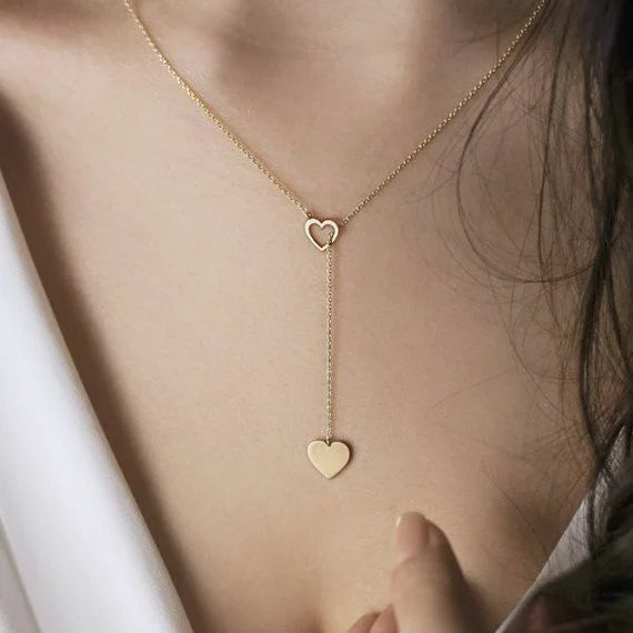 Europe & USA Popular Peach Heart Necklace