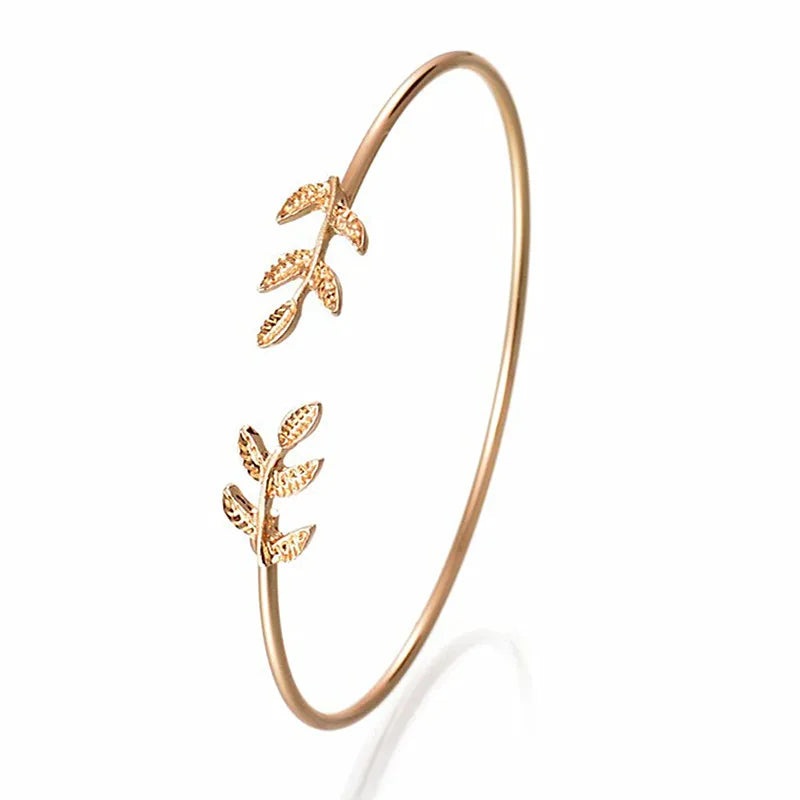 New Leaf Punk Cuff Bracelet