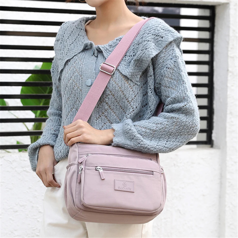 Summer Style Multi-pocket Crossbody Bag for Women