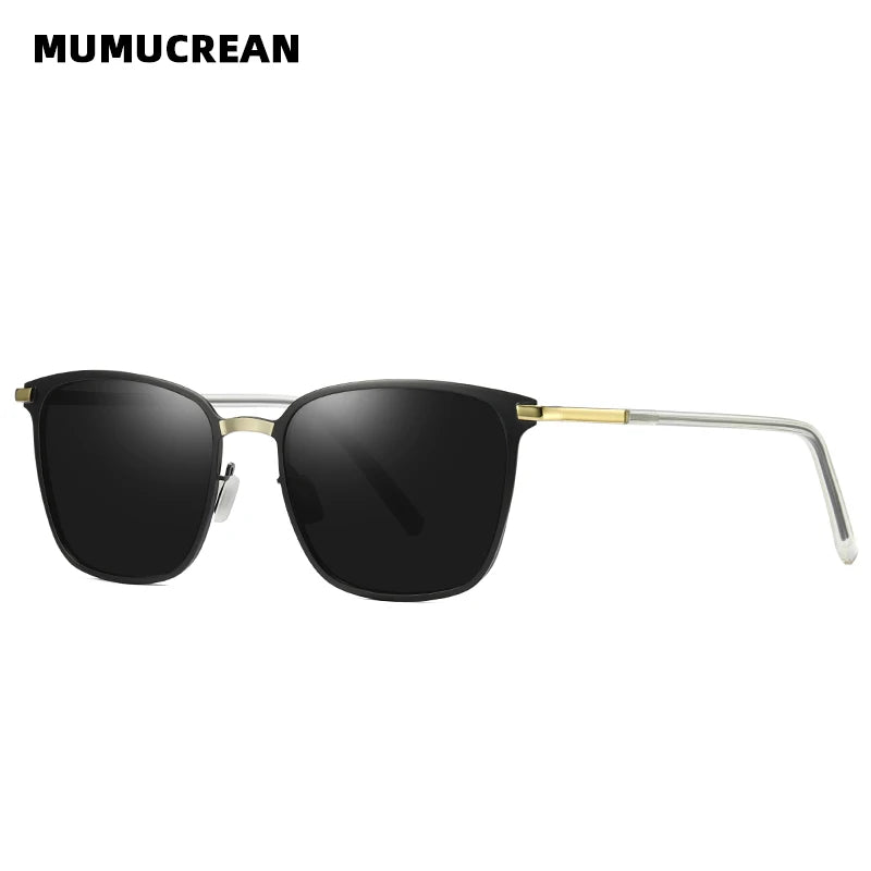 Men's Square Polarized Night Vision Sunglasses