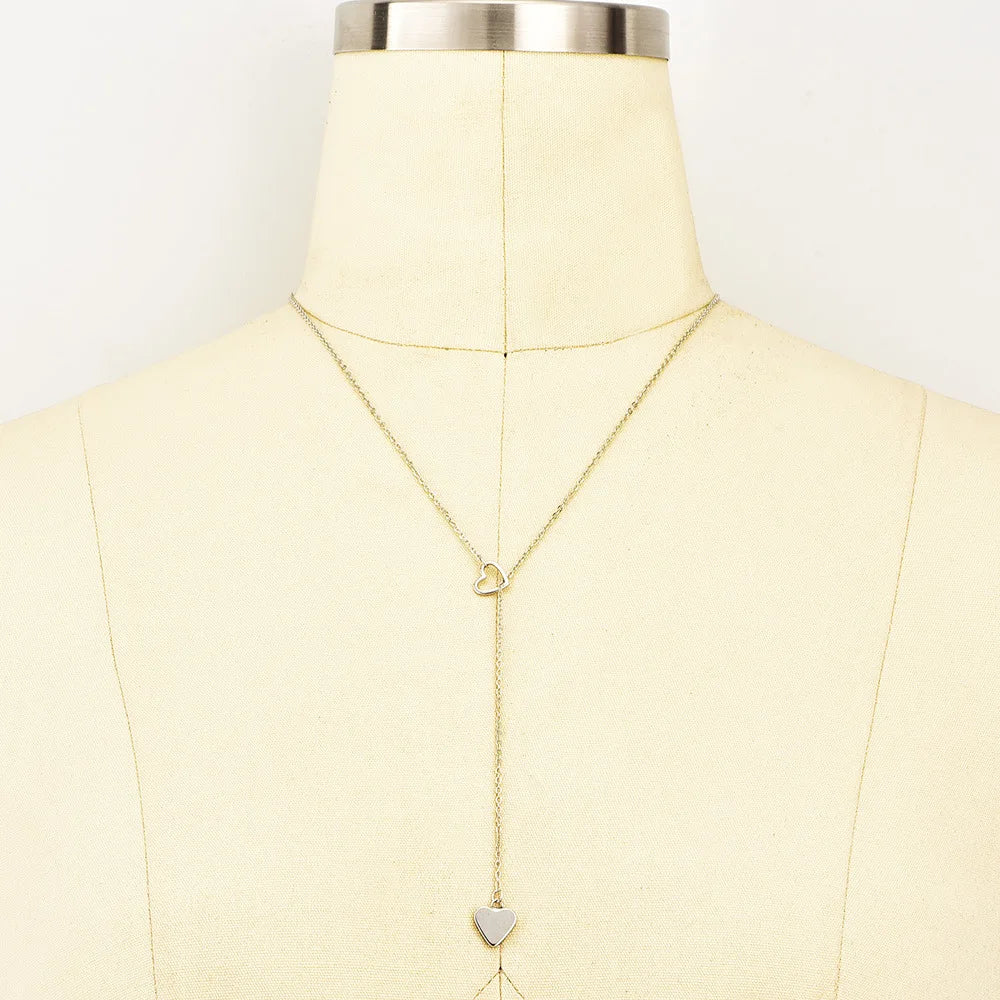 Europe & USA Popular Peach Heart Necklace