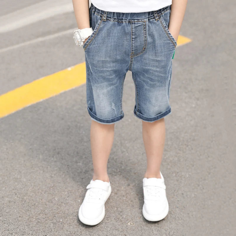 IENENS Boys' Summer Denim Shorts