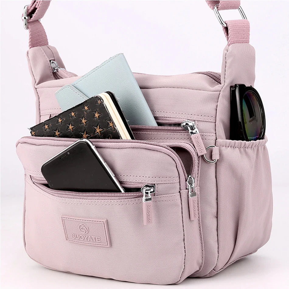 Summer Style Multi-pocket Crossbody Bag for Women