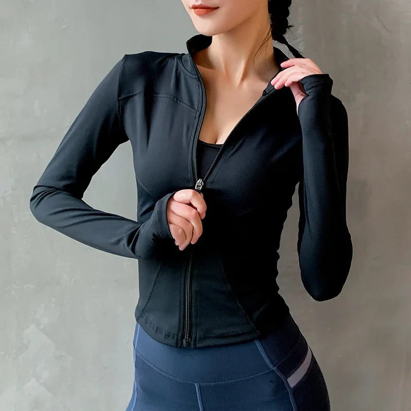 Women's Quick-Dry Running & Yoga Jacket