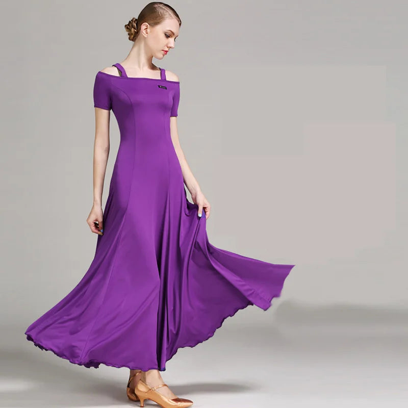 women Ballroom Dance Competition Dress Women Waltz Dress Standard Modern Dance Performance Costumes
