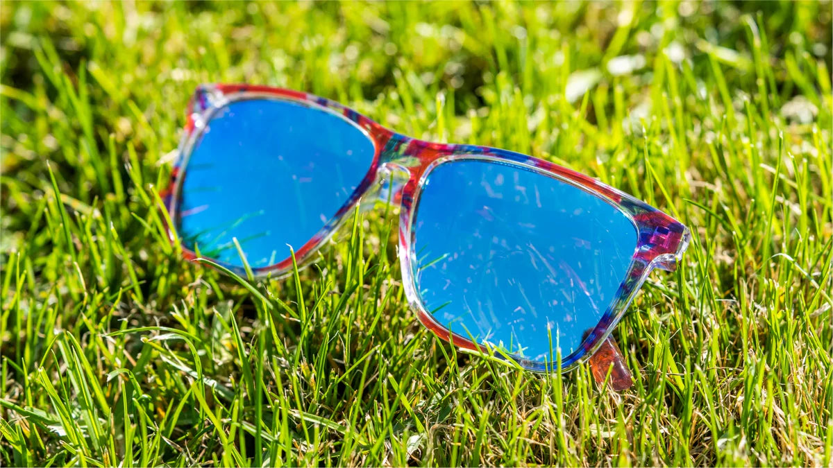 Live Free or Tie-Dye Fast Lanes Sunglass