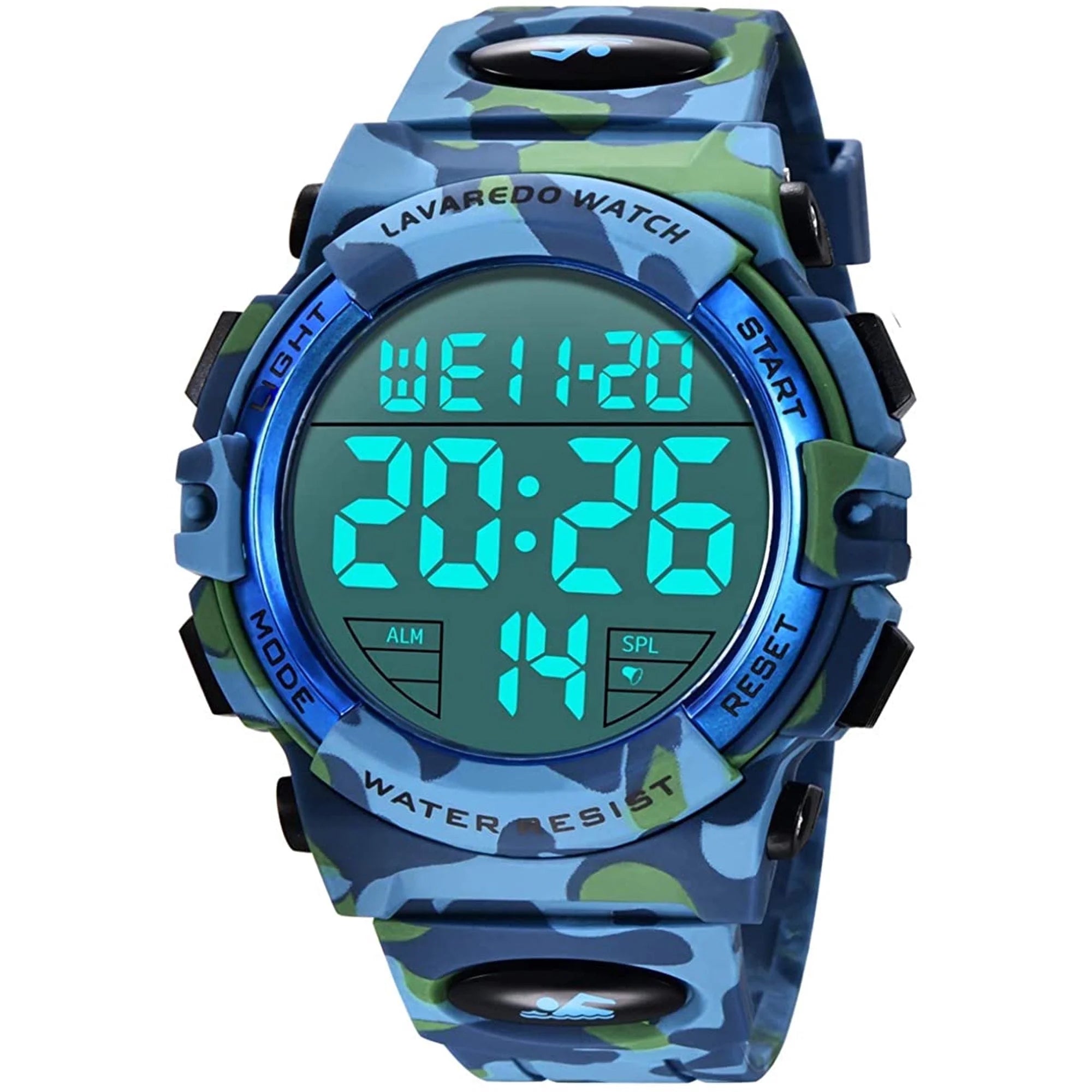 Watches for Man Digital Watches Waterproof Sport Watch with LED Backlight, Running Sports Digital Watch Gifts for Man Father's Day Gift