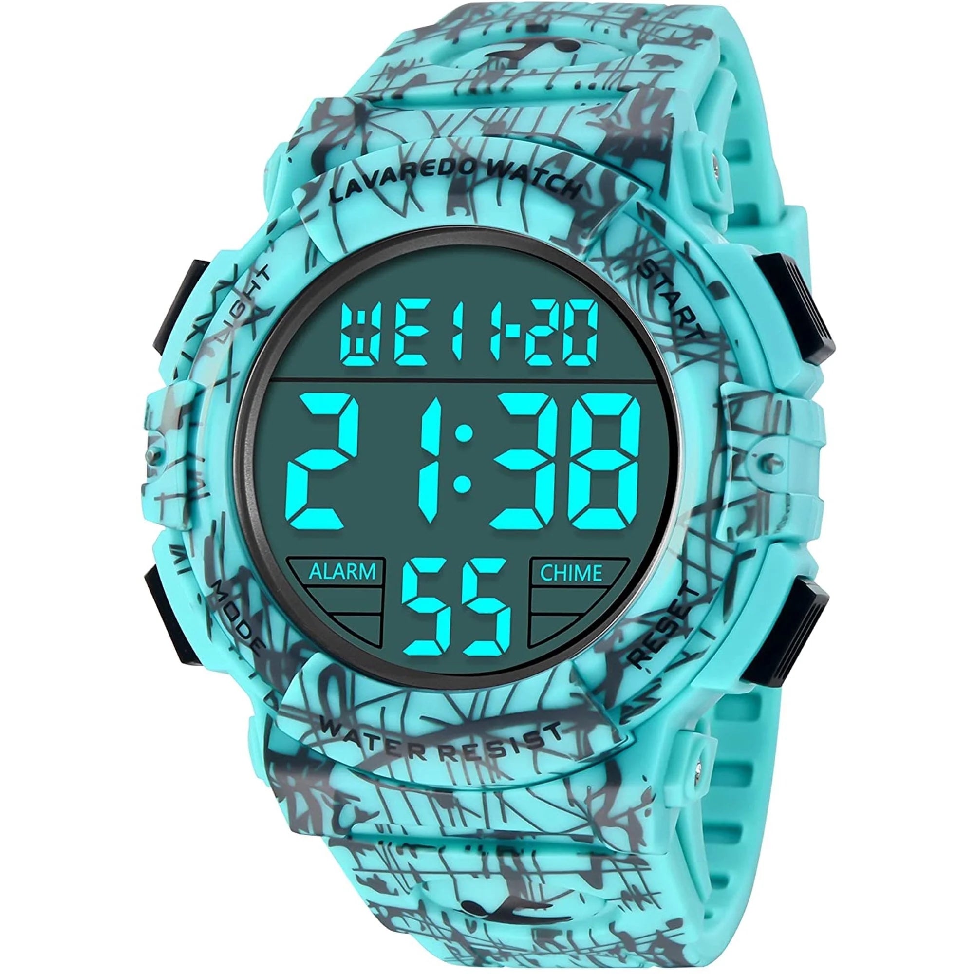 Watches for Man Digital Watches Waterproof Sport Watch with LED Backlight, Running Sports Digital Watch Gifts for Man Father's Day Gift