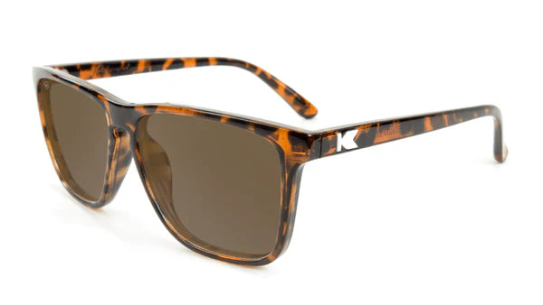 Glossy Tortoise Shell / Amber Fast Lanes Sunglass