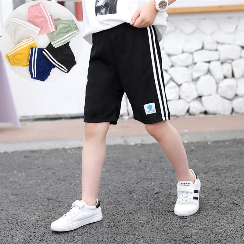 Kids' Summer Elastic Sport Shorts