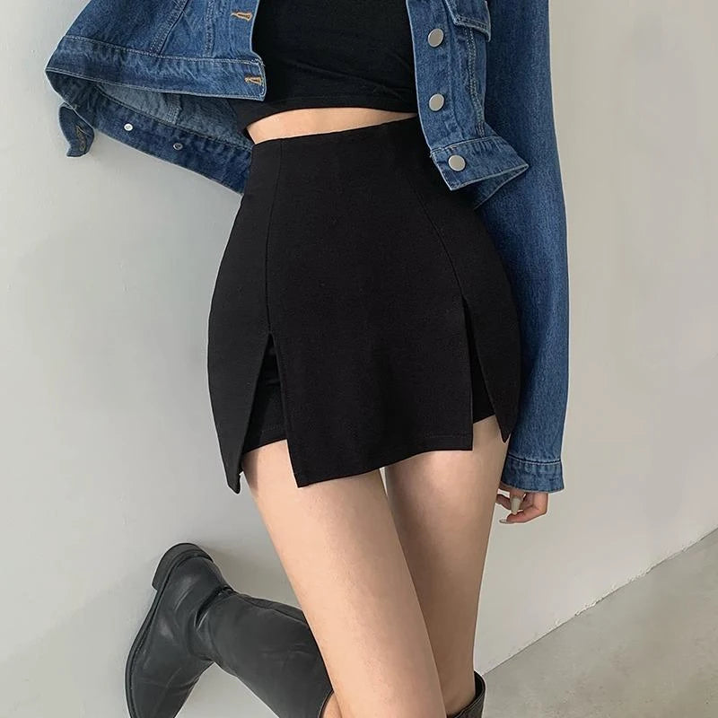 Sexy Split Shorts Skirt for Women