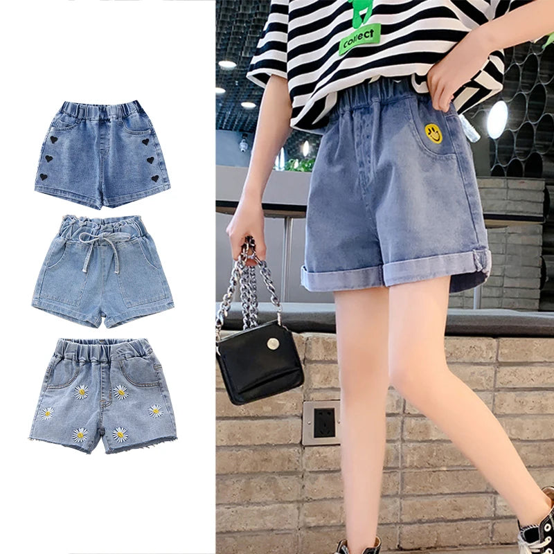 Summer Baby Girls' Denim Shorts