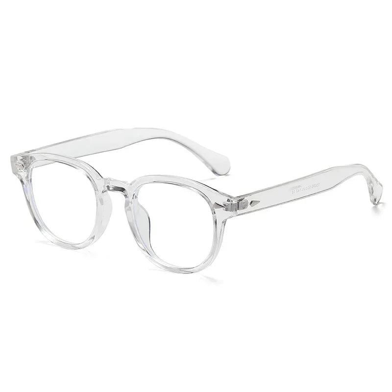 JNPCXI Retro Round Rivet Sunglasses UV400