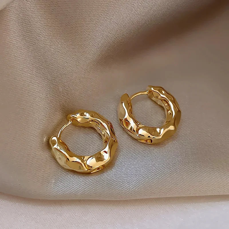 925 Sterling Silver Circle Hoop Earrings