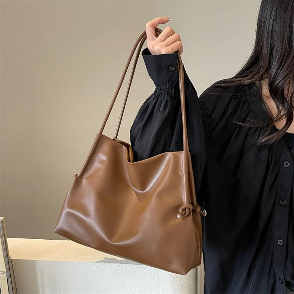 High Capacity PU Fashion Tote Bag