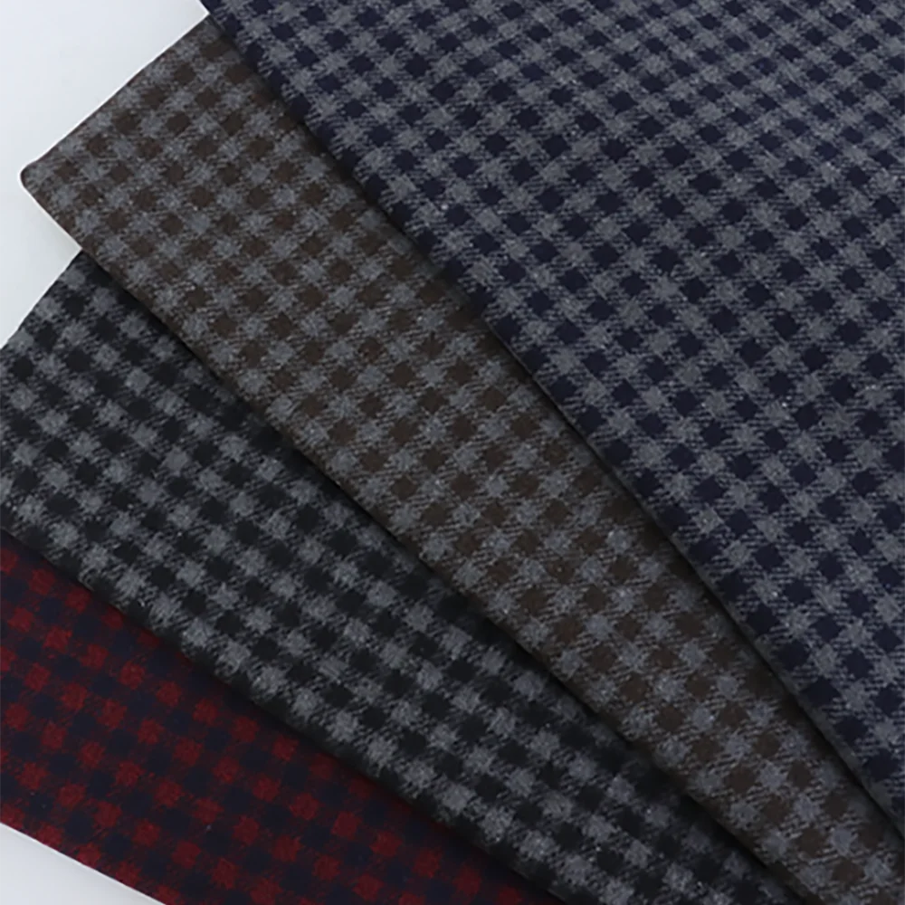 Women's Tartan Wool Blend Suit Winter Warm Office 2Pieces(Blazer+Short Pants) Custom Tailored Business Outfit Office Lady Set