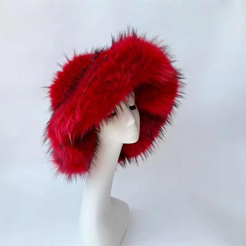 Punk Rock Style Women's Ball Bag Y2K bucket hat