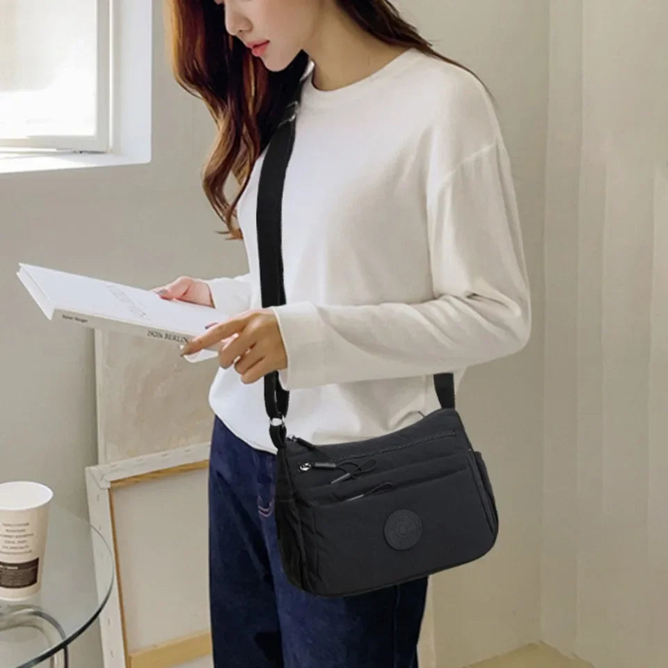 Multi-layer Lightweight One-shoulder Crossbody Bag