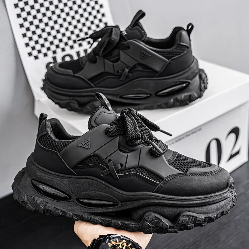 2025 New Street Style Shoes– Edgy Skate Shoes, Retro American, Thick Sole, Casual & Fashionable, Hiking Comfort