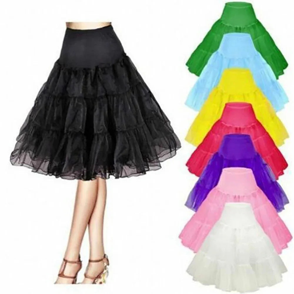 Women’s 50s Vintage Tulle Petticoat
