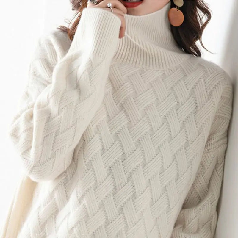 Loose Oversize Cashmere Sweater for Women