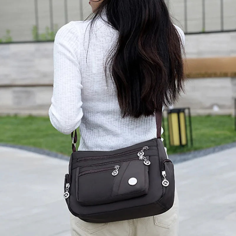 Waterproof Oxford Large Capacity Crossbody Bag