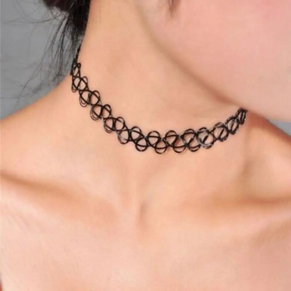 Multi-Color Braided Fish Thread Choker