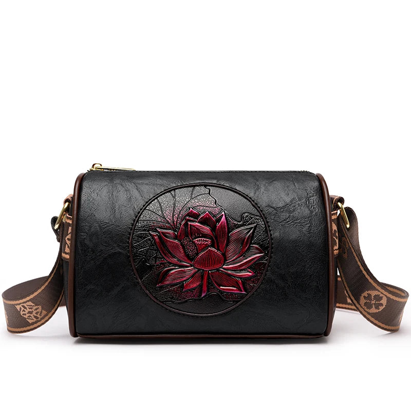 Casual Soft Leather Shoulder Crossbody Bag