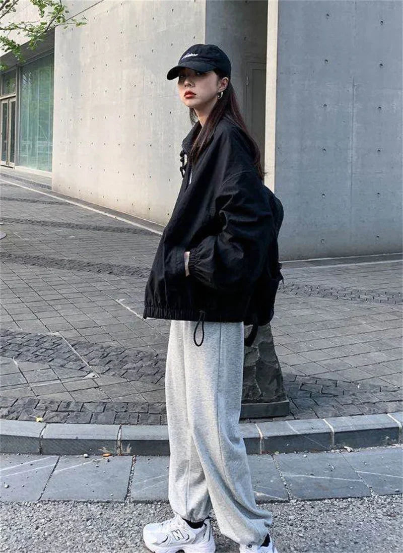 Women's Vintage Loose-Fit Work Jacket