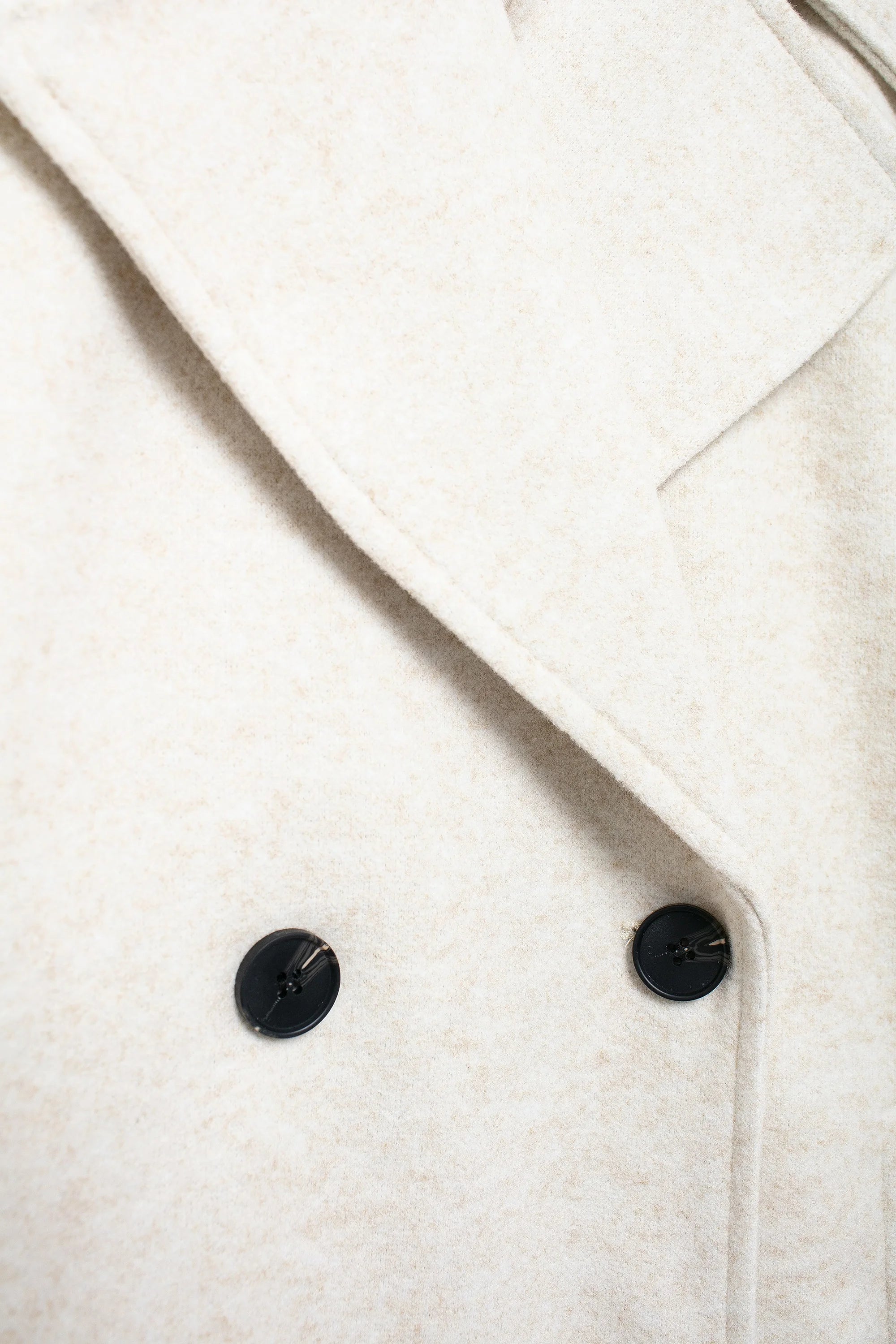 Winter Coat For Women 2024 Solid Lapel Double Breasted Long