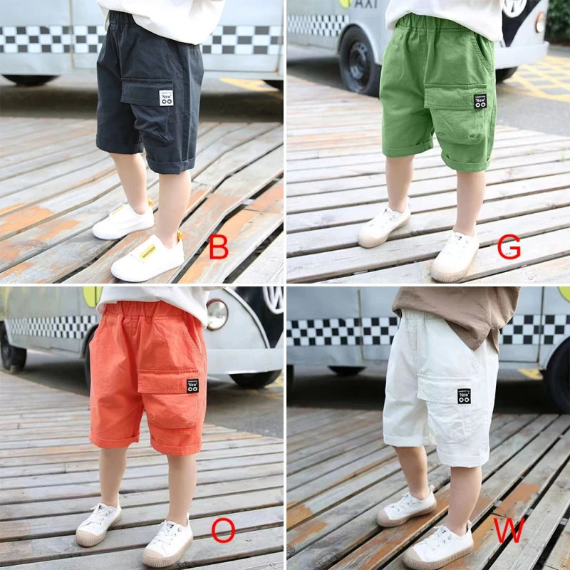 Kids Boys Classic Loose Summer Shorts