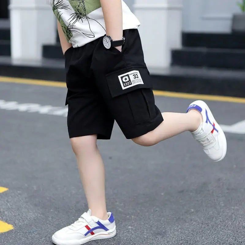 Boys' Camouflage Sports Shorts