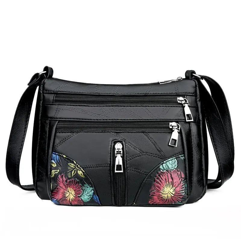 Korean Soft Leather Large Capacity Shoulder Bag