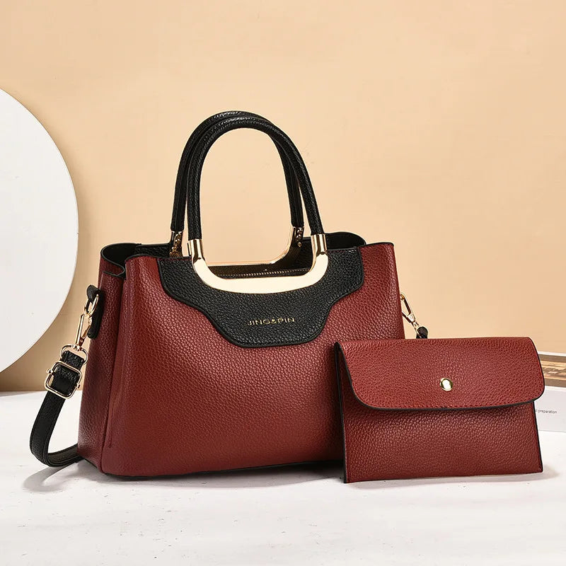 2025 Luxury Monogram Leather Shoulder Bag