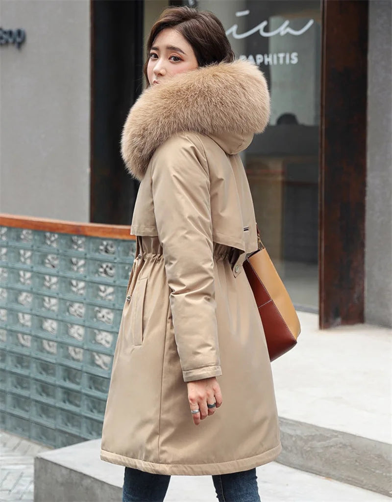 Winter Jacket 2025 New Women Parka Clothes