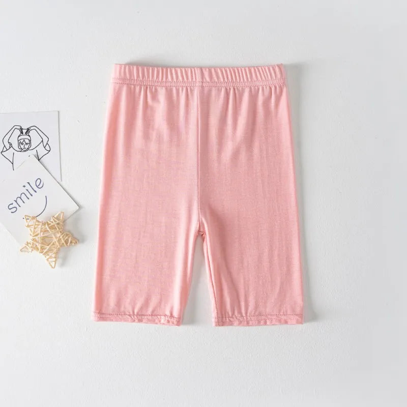 Girls High Waist Five-Point Shorts
