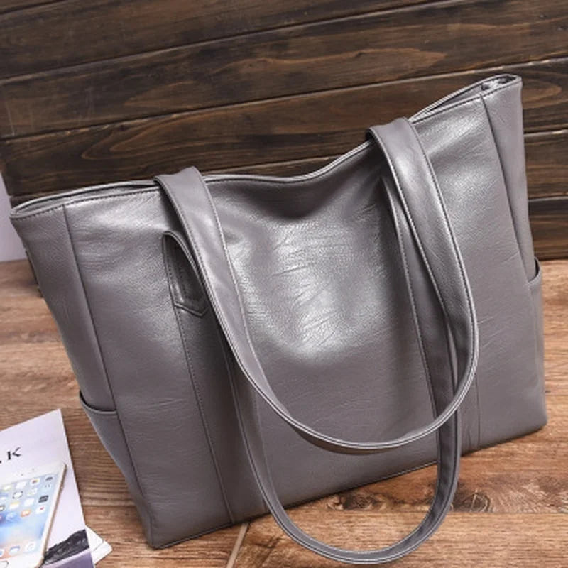 Large Capacity Women's Shoulder Handbag
