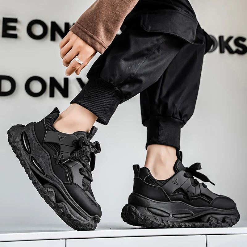 2025 New Street Style Shoes– Edgy Skate Shoes, Retro American, Thick Sole, Casual & Fashionable, Hiking Comfort