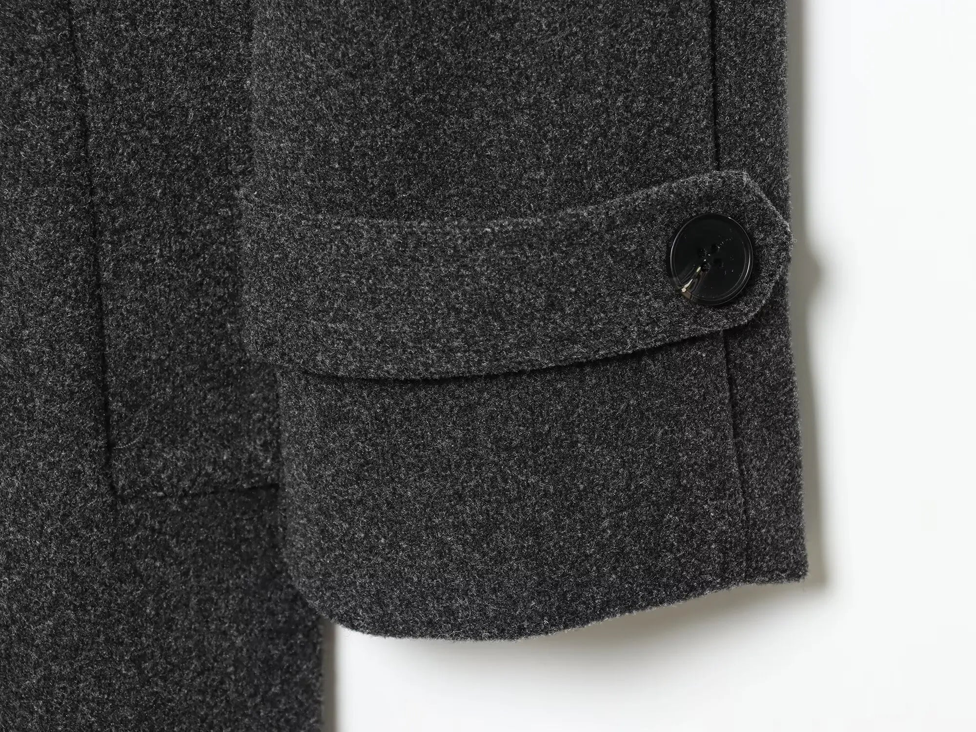 HH Women Fashion Lapel Double-breasted Pocket Belte