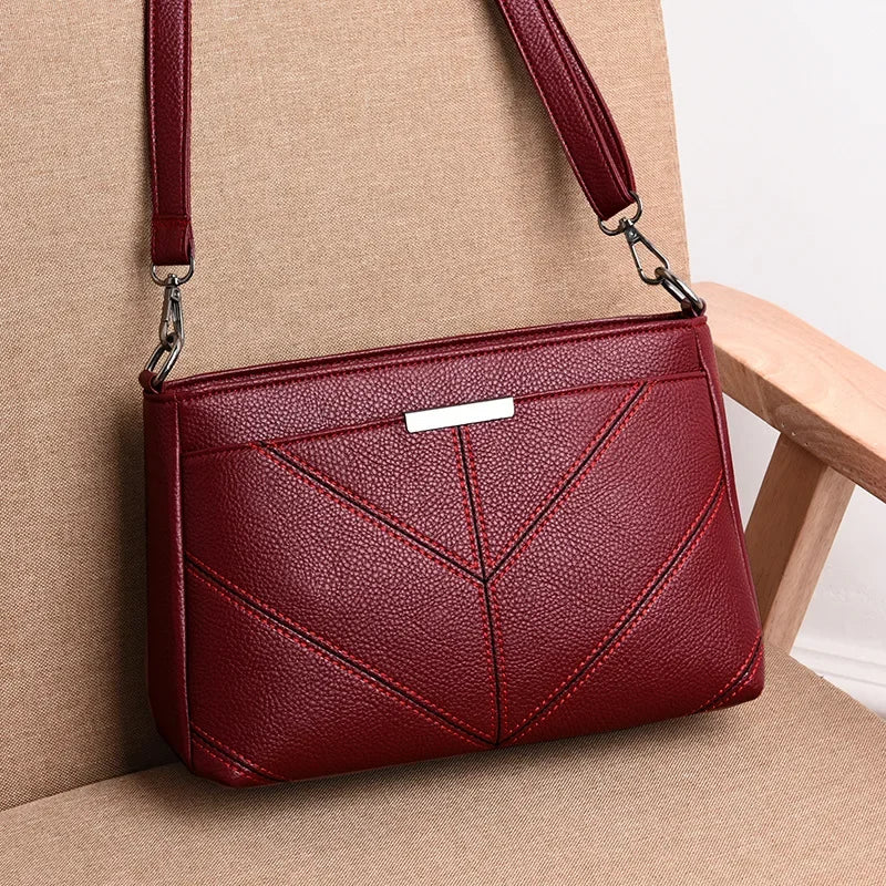 Korean Trendy Three-layer Mommy Crossbody Bag