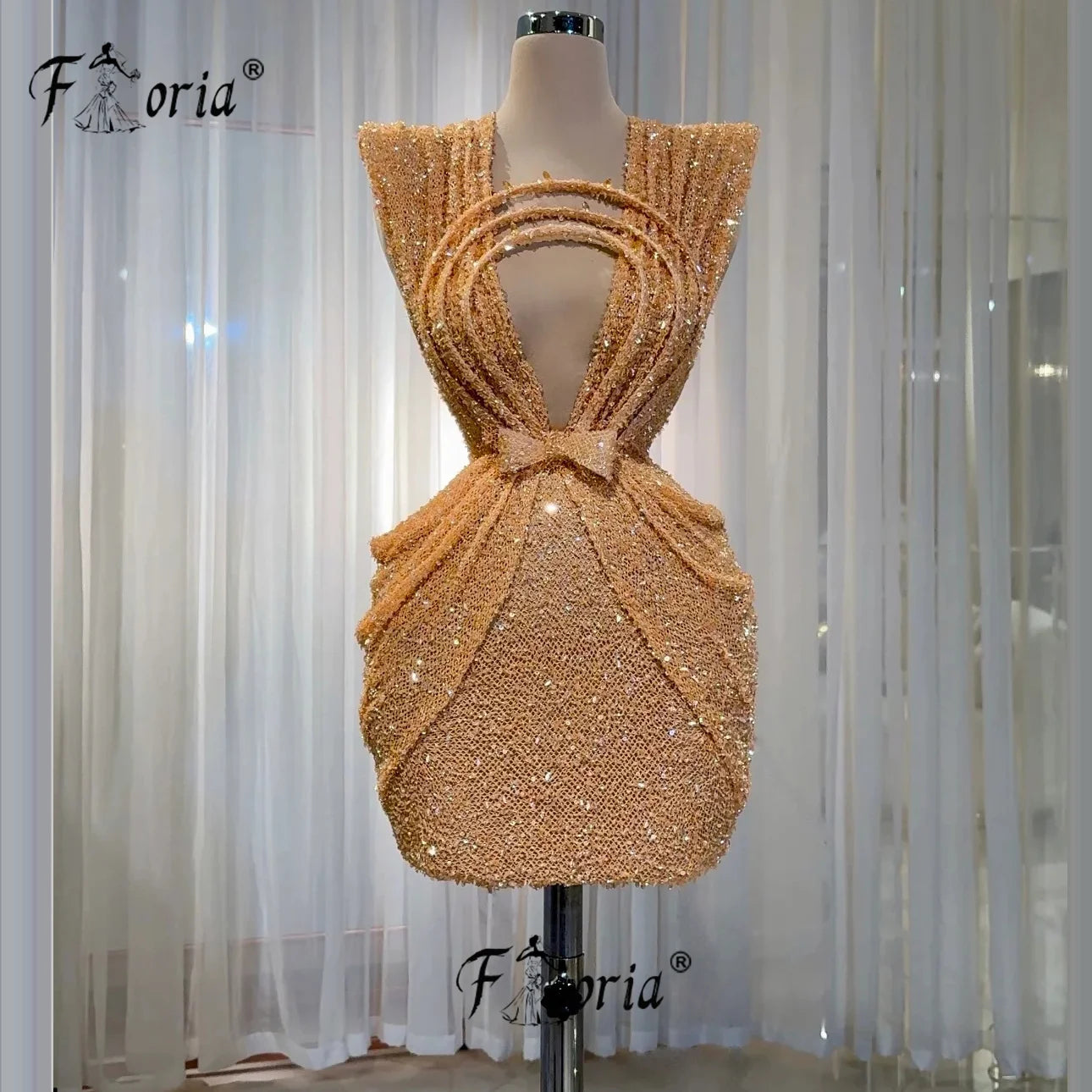 Pink Crystal Short Cocktail Dress Beaded Sequin mujer corto Graduation Homecoming Birthday Dresses Luxury Customized Prom 2025