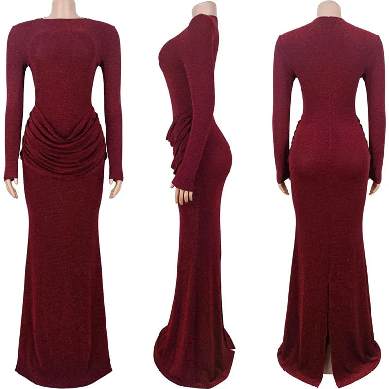 Doyerl Glitter Shiner Mermaid Formal Evening Dresses