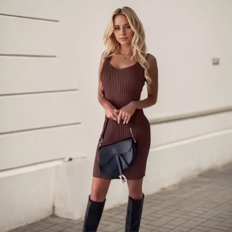 Winter Outfits Warm Sexy Bodycon Drsses
