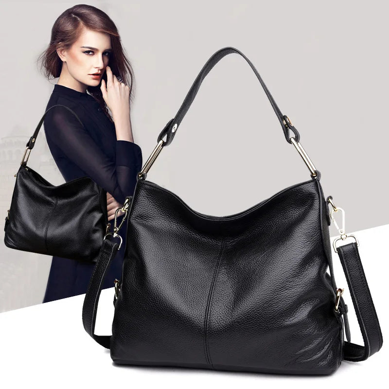 Tassel Leather Crossbody Bag for Women