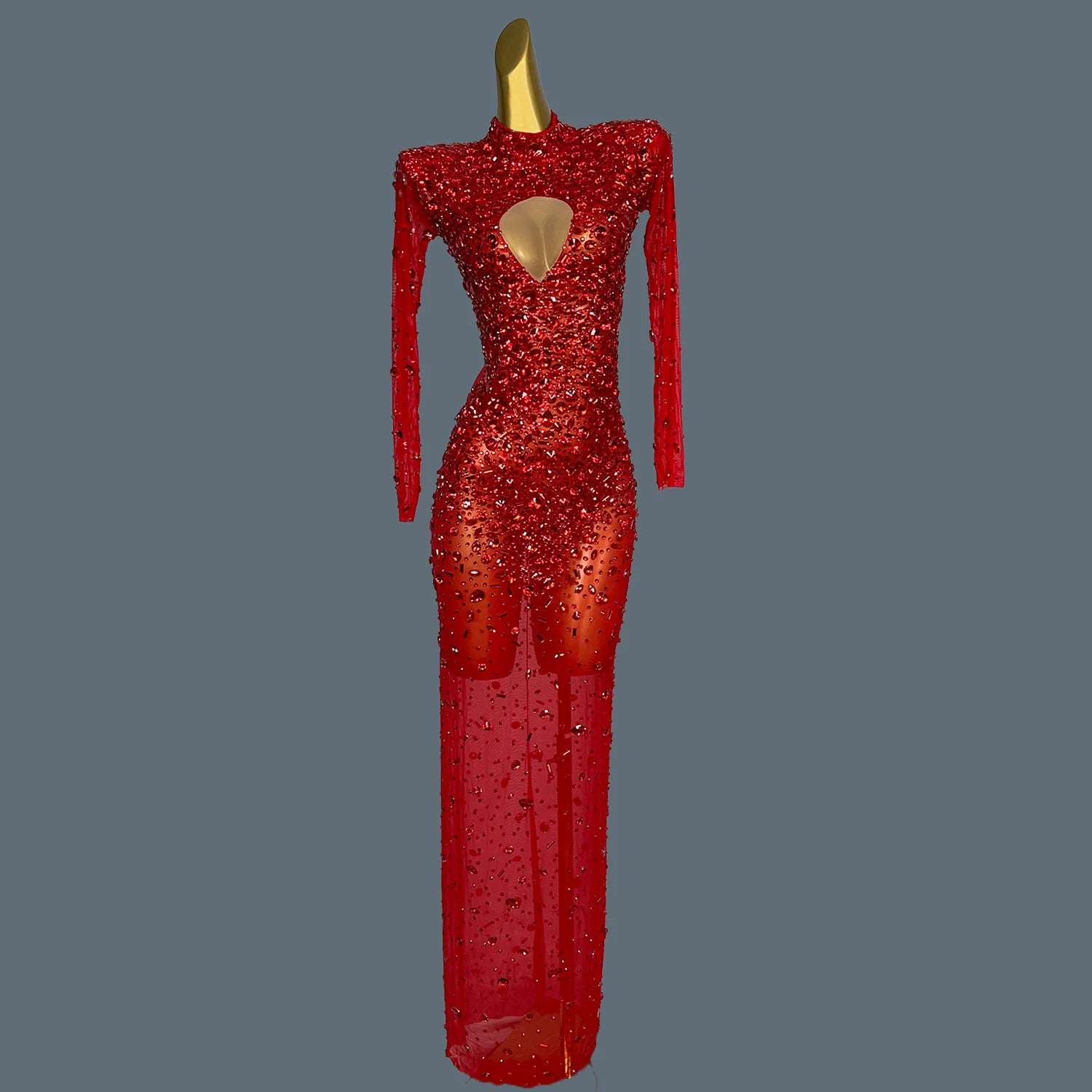 Obsidian Black Crystal Beading Prom Dress for Black Girls Long Ladies Dresses Special Occasions Sexy Party Gowns Cuican