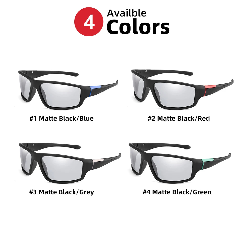 VIVIBEE Photochromic Polarized Sports Sunglasses