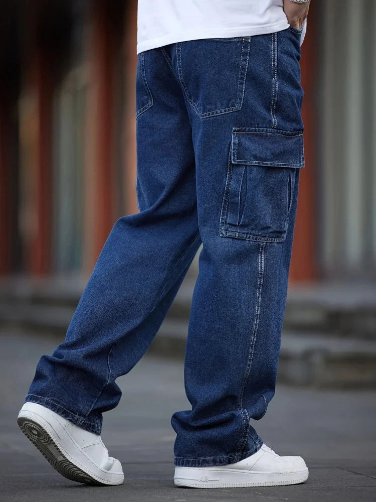 Fashionable Men's Jeans, Comfortable and Casual, American Retro Style